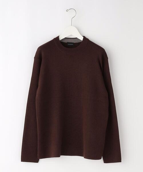 green label relaxing（グリーンレーベルリラクシング）の「クリーン 総針 クルーニット　-ウォッシャブル・抗菌-（ニット/セーター・メンズ・ライトグレー/ダークブラウン/ワインレッド/ターコイズブルー・M/L/S/XL）」の19枚目の写真