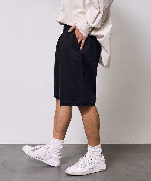 FREAK'S STORE(フリークスストア)の「ワンタックデニムバギーショーツ(デニムパンツ・メンズ・ネイビー/ブラック・マルチサイズ)」の16枚目の写真