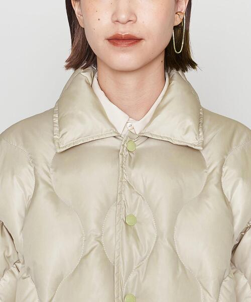 ＜ASTRAET＞ TFT キルティング ダウンコート 【NATURAL】 ASTRAET（アストラット）の「＜ASTRAET＞TFT キルティング ダウン