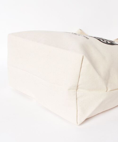 BEN DAVIS（ベンデイビス）の「【BEN DAVIS/ベンデイビス】ブランドロゴ キャンバス トートバッグ（トートバッグ・レディース・ブラック/オフホワイト・ONE SIZE）」の5枚目の写真