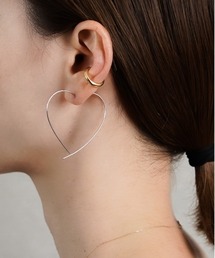 SIGNAL | 【SIGNAL / シグナル】 Heart Pierce 40mm/ ハートフープピアス(ピアス(両耳用))