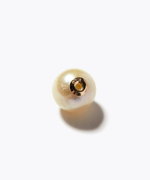 ARTIDA OUD（アルティーダウード）の「[basic] K10ホワイトパール キャッチ（ピアス（片耳用）・レディース・ホワイト・FREE）」の3枚目の写真
