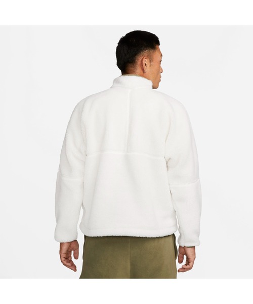 NIKE（ナイキ）の「ナイキ NIKE ナイキ クラブ+ ウィンター アノラック ハーフジップ L/S トップ（ブルゾン・メンズ・ブラック/ベージュ/アイボリー・S/M/L/3L/LL）」の12枚目の写真