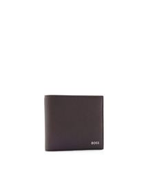 BOSS | レタリングロゴ＆コインポケット ストラクチャード ビルフォールドウォレット(財布)