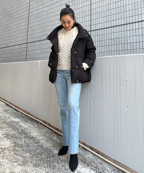 Vicente（ヴィセンテ）の「Fleek wool knit（ニット/セーター・レディース・ホワイト/ブラウン・FREE）」の14枚目の写真