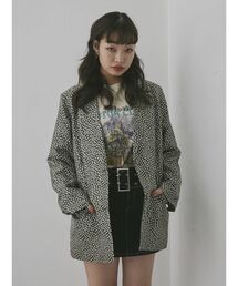jouetie | パターンオーバージャケット(テーラードジャケット)