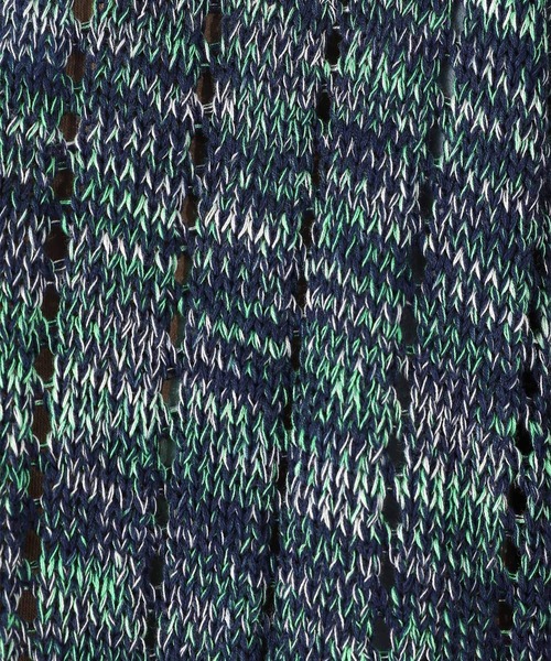 niko and...（ニコアンド）の「MIXヤーン透かしニットカーディガン（カーディガン/ボレロ・メンズ・ライトグレー/ネイビー/オレンジ・MEDIUM/LARGE）」の19枚目の写真