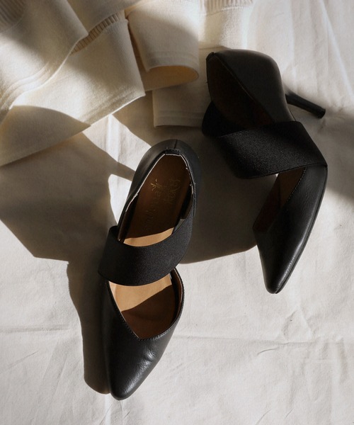 antiqua(アンティカ)の「ゴアパンプス(パンプス・レディース・ブラック・S/M/L/LL)」の18枚目の写真