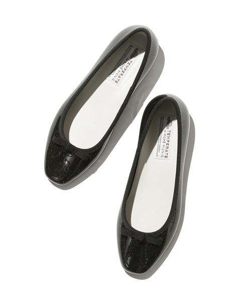 TEMPERATE(テンパレイト)の「【TEMPERATE/テンパレイト別注】EMMA GLITTER(レインシューズ・レディース・ブラック・40/38/39/37)」の2枚目の写真