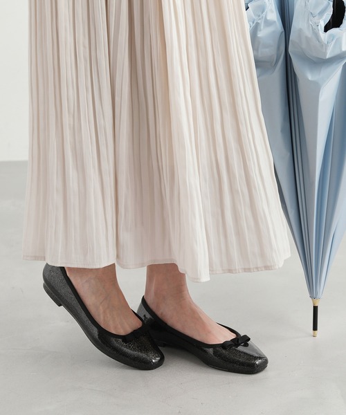 TEMPERATE(テンパレイト)の「【TEMPERATE/テンパレイト別注】EMMA GLITTER(レインシューズ・レディース・ブラック・40/38/39/37)」の10枚目の写真