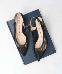 FABIO RUSCONI | 【FABIO RUSCONI】バックバンドネットパンプス(F31307)(パンプス)