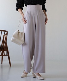 sakishimatokyo（サキシマトーキョー）の「ハイウエストカットタックパンツ（スラックス）」