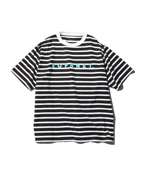 SOPHNET.（ソフネット）の「LOGO S/S BORDER TEE（Tシャツ