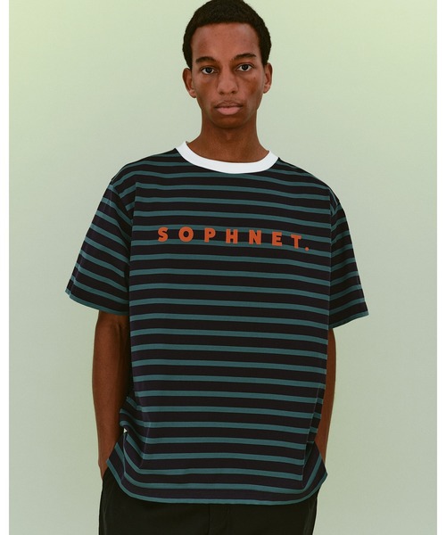 SOPHNET. ブラック Tシャツ XL ボックスロゴ バンダナ柄 XL SOPHNET. ブラック Tシャツ XL ボックスロゴ バンダナ柄 XL