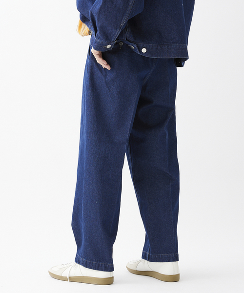 JOURNAL STANDARD relume(ジャーナルスタンダード レリューム)の「セミワイドデニムスラックス(デニムパンツ・メンズ・ネイビー/ブラック系その他・MEDIUM/LARGE)」の17枚目の写真