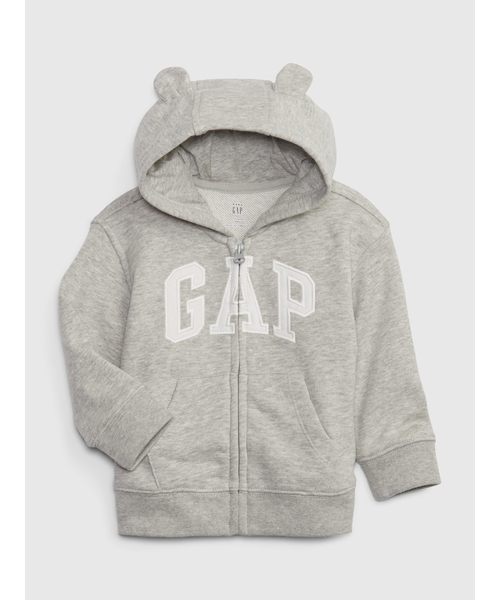 GAP(ギャップ)の「Gapロゴブラナンベアパーカー(ベビー)(パーカー・キッズ・ネイビー/ライトブルー・12-18M/6-12M/3-6M/18-24M)」の5枚目の写真