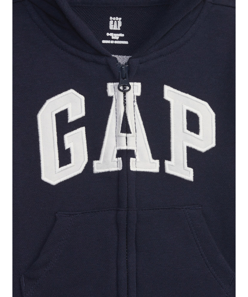 GAP(ギャップ)の「Gapロゴブラナンベアパーカー(ベビー)(パーカー・キッズ・ネイビー/ライトブルー・12-18M/6-12M/3-6M/18-24M)」の11枚目の写真