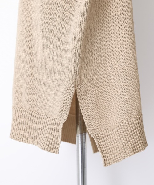 n'OrLABEL(ノアールレーベル)の「『コットンニットフードベスト』(ベスト・レディース・ミント/ライトベージュ/ブラック・FREE)」の15枚目の写真