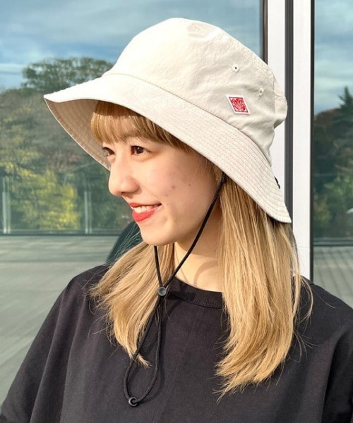 Ray BEAMS（レイビームス）の「DANTON / ポリエステル ハット（ハット・レディース・オフホワイト/ブラック/オレンジ・ONE SIZE）」の19枚目の写真