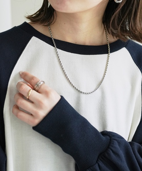 DISCOAT（ディスコート）の「【WEB限定】ポイント刺繍ラグランワンピース（ワンピース・レディース・ホワイト/ブラック/アイボリー/グレイッシュベージュ・MEDIUM）」の13枚目の写真