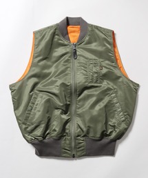 ALPHA INDUSTRIES/アルファインダストリーズ MA-1 VEST ベスト リバーシブル