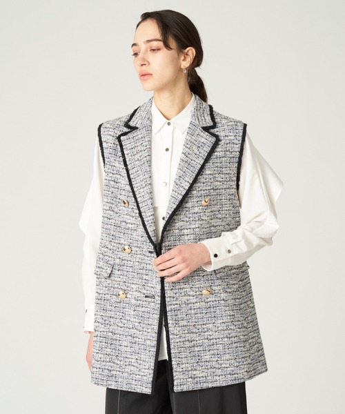 LOVELESS（ラブレス）の「ツィードジレ（ベスト）」 - WEAR