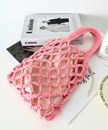 moment+ | フィッシュネット巾着ハンドバッグ(ハンドバッグ)