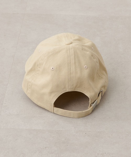 WE SUPPORT AMATEURS ベージュキャップ Whim Gazette（ウィムガゼット）の「【THE PAUSE】Pロゴキャップ