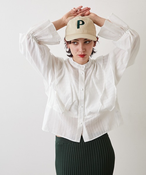 Whim Gazette（ウィムガゼット）の「【THE PAUSE】Pロゴキャップ
