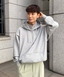 Couleur Meler | Couleur Meler sakasa　half zip sweat hoodie(パーカー)