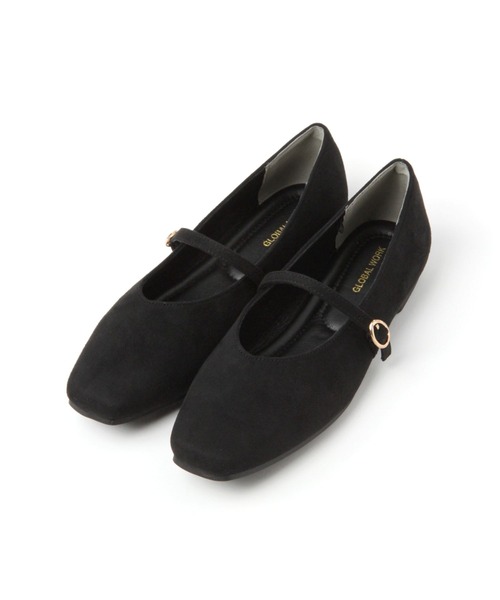 GLOBAL WORK（グローバルワーク）の「らくっションストラップパンプス/177156（パンプス・レディース・ブラック/シルバー/オフホワイト/ベージュ/その他・LARGE/MEDIUM）」の5枚目の写真