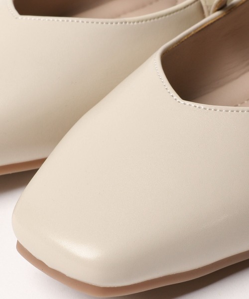 GLOBAL WORK（グローバルワーク）の「らくっションストラップパンプス/177156（パンプス・レディース・ブラック/シルバー/オフホワイト/ベージュ/その他・LARGE/MEDIUM）」の14枚目の写真