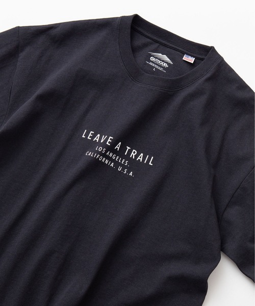 OUTDOOR PRODUCTS APPAREL(アウトドアプロダクツアパレル)の「USAコットン プリント バックプリント ワンポイント ビッグシルエット Tシャツ(Tシャツ/カットソー・メンズ・ベージュ/ブラック系その他/カーキ/ホワイト/その他/ダークグリーン/ブラウン/ブラック/ホワイト系その他・MEDIUM/X-LARGE/LARGE)」の4枚目の写真