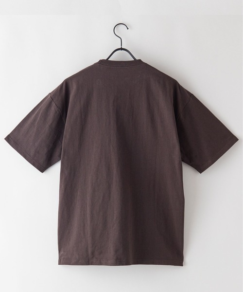 OUTDOOR PRODUCTS APPAREL(アウトドアプロダクツアパレル)の「USAコットン プリント バックプリント ワンポイント ビッグシルエット Tシャツ(Tシャツ/カットソー・メンズ・ベージュ/ブラック系その他/カーキ/ホワイト/その他/ダークグリーン/ブラウン/ブラック/ホワイト系その他・MEDIUM/X-LARGE/LARGE)」の19枚目の写真