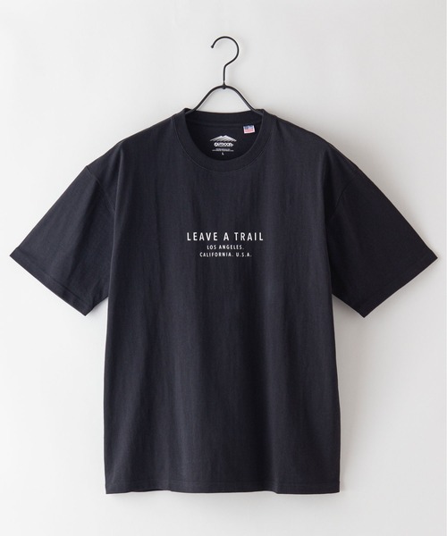 OUTDOOR PRODUCTS APPAREL(アウトドアプロダクツアパレル)の「USAコットン プリント バックプリント ワンポイント ビッグシルエット Tシャツ(Tシャツ/カットソー・メンズ・ベージュ/ブラック系その他/カーキ/ホワイト/その他/ダークグリーン/ブラウン/ブラック/ホワイト系その他・MEDIUM/X-LARGE/LARGE)」の14枚目の写真