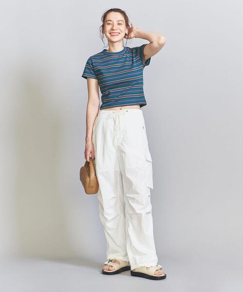 ARMY TWILL（アーミーツイル）の「【別注】＜ARMY TWILL＞ミリタリーカーゴパンツ（カーゴパンツ・レディース・ホワイト/オリーブ・S/M）」の7枚目の写真