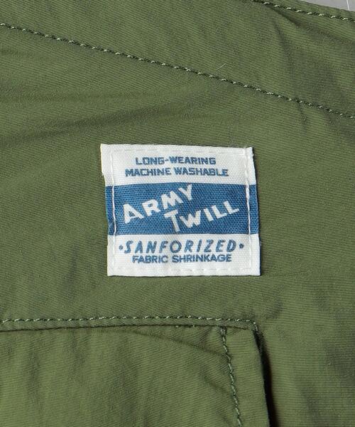 ARMY TWILL（アーミーツイル）の「【別注】＜ARMY TWILL＞ミリタリーカーゴパンツ（カーゴパンツ・レディース・ホワイト/オリーブ・S/M）」の8枚目の写真