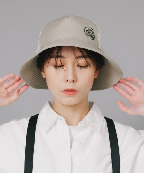 FACETASM（ファセッタズム）の「FACETASM/ファセッタズム MESH HAT CAP ハット（ハット・メンズ・ベージュ/ブラック・1/2）」の18枚目の写真