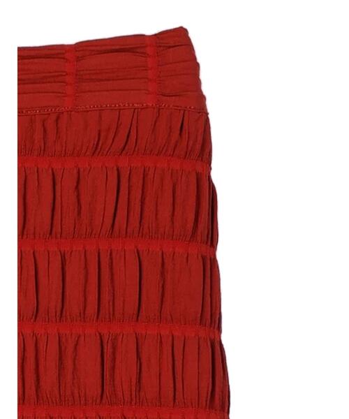 Sugar spoon（シュガースプーン）の「・SUGAR　SPOON　シャーリングギャザースカート（スカート・レディース・レッド/ブラック/ベージュ・FREE）」の10枚目の写真