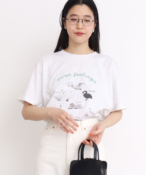 fig London　NEW HORIZON Tshirt(アッシュグレー-F) The North Face Womens Horizon Performance Fleece Crew