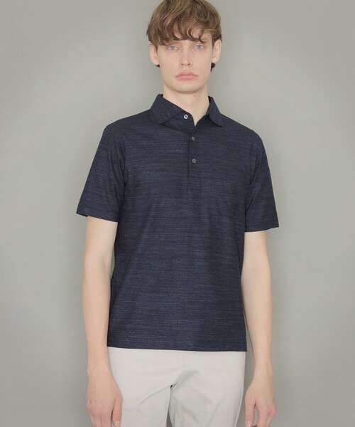 MACKINTOSH LONDON（マッキントッシュ ロンドン）の「ブライトンポロシャツ（ポロシャツ・メンズ・ブラック/ブラウン系その他5/グレー系その他/ホワイト/ネイビー・M/L/XL）」の5枚目の写真