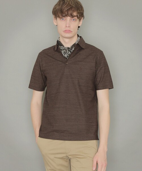 MACKINTOSH LONDON（マッキントッシュ ロンドン）の「ブライトンポロシャツ（ポロシャツ・メンズ・ブラック/ブラウン系その他5/グレー系その他/ホワイト/ネイビー・M/L/XL）」の4枚目の写真