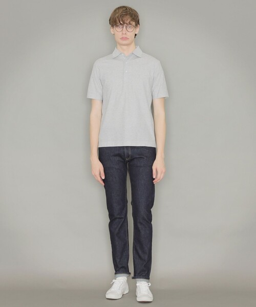 MACKINTOSH LONDON（マッキントッシュ ロンドン）の「ブライトンポロシャツ（ポロシャツ・メンズ・ブラック/ブラウン系その他5/グレー系その他/ホワイト/ネイビー・M/L/XL）」の7枚目の写真