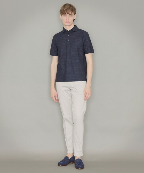 MACKINTOSH LONDON（マッキントッシュ ロンドン）の「ブライトンポロシャツ（ポロシャツ・メンズ・ブラック/ブラウン系その他5/グレー系その他/ホワイト/ネイビー・M/L/XL）」の9枚目の写真