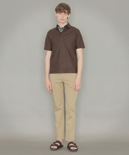 MACKINTOSH LONDON（マッキントッシュ ロンドン）の「ブライトンポロシャツ（ポロシャツ・メンズ・ブラック/ブラウン系その他5/グレー系その他/ホワイト/ネイビー・M/L/XL）」の10枚目の写真