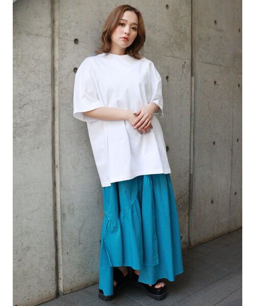 PUMA(プーマ)の「【MURUA×PUMA】アートプリントユニセックスTシャツ(Tシャツ/カットソー・レディース・ホワイト/ブラック・FREE)」の18枚目の写真