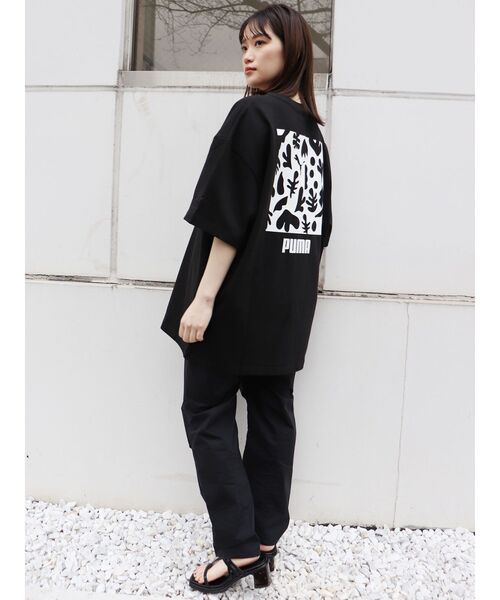 MURUA - MURUA プリント  Tシャツ 楽天市場】MURUA (ムルーア) テクノプリント Tシャツ