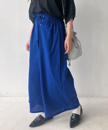 AS KNOW AS plus | 〇レースアップ ワイドパンツ(その他パンツ)