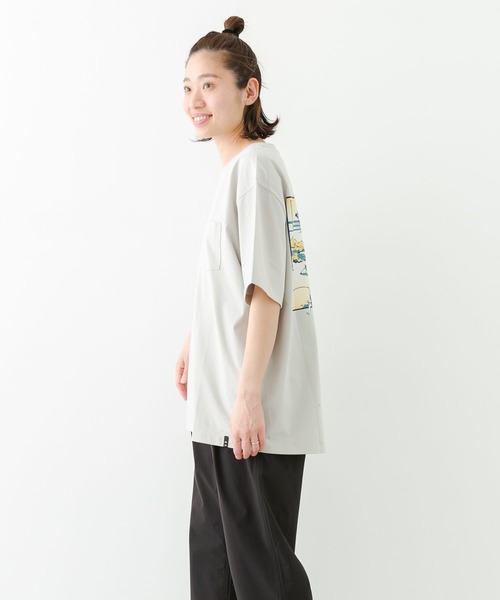 EKAL（エカル）の「『接触冷感』UKIYO-E LAKE T-SHIRTS（Tシャツ/カットソー・メンズ・ホワイト/ライトグレー・MEDIUM/LARGE）」の20枚目の写真