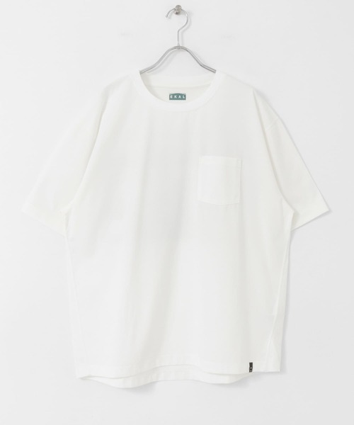 EKAL（エカル）の「『接触冷感』UKIYO-E LAKE T-SHIRTS（Tシャツ/カットソー・メンズ・ホワイト/ライトグレー・MEDIUM/LARGE）」の15枚目の写真